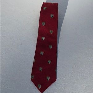 Polo by Ralph Lauren Crest Hand Made 💯% Silk Tie